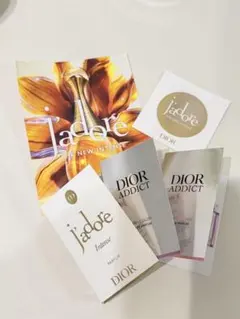 DIOR　香水　サンプル3点セット　ジャドール　インテンス　アディクト　グロウ