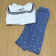 コトリ セーラー襟 おさんぽ トレーナー バースデイ セーラートップス