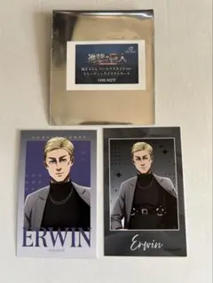 進撃の巨人　ハーネススタイル　トレーディングイラストカード　エルヴィン