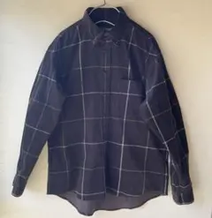 CHAPS チャップス　月桂樹　刺繍ロゴ　コーデュロイシャツ　XL