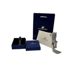 Swarovski スワロフスキー ネックレス ハート ピンク シルバー 保存箱