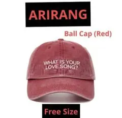 BTS ARIRANG ポップアップ 帽子 キャップ BALL CAP - メルカリ