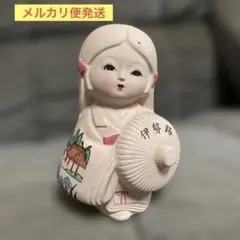 伊勢路のかわいいお人形　お土産　置物　インテリア　縁起物　陶器製のサムネイル