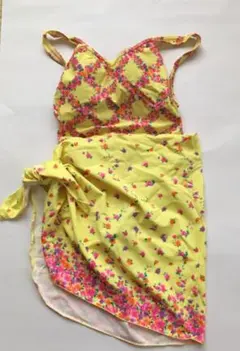 値下げしました！ワンピース水着☆ラップスカート付