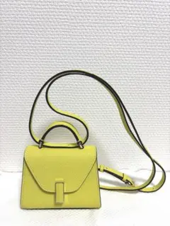 【新品・未使用】ヴァレクストラ イジィデ ベルトバッグ シトリンイエローのサムネイル