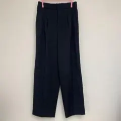 レディース GU ツータックワイドテーパードパンツ Lサイズ