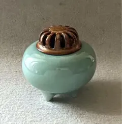 [珍]作家手塚充在銘　京焼 相輪　蓮花紋 茶道具　香合　新品未使用品 珍]作家手塚充在銘 京焼 相輪 蓮花紋 茶道具 香合 新品未使用品 - メルカリ