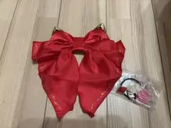 ウマ娘　ダイイチルビー　髪飾り、耳飾り