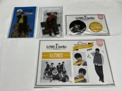 SixTONES 髙地優吾アクスタ2種・缶バッジ・ステッカーセット