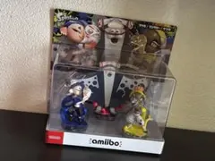 新品 amiibo すりみ連合セット フウカ/ウツホ/マンタロー スプラトゥーン