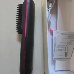 コードレスブラシヘアアイロン 黒とピンク。限界値下げ❗