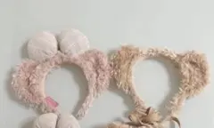 ディズニー　カチューシャセット　ダッフィー　シェリーメイ