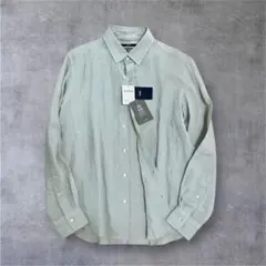 新品タグ付 SHIPS BAIRD McNUTT アイリッシュリネンシャツ 長袖