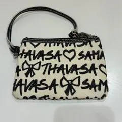 ♡サマンサタバサ　ロゴプリント　ポーチ