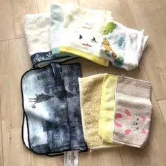 【まとめ売り】ミニタオル　ハンドタオル　新品　保育園