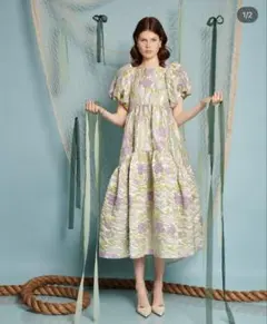 完売品 sisterjane シスタージェーン ジャガードドレス ワンピース