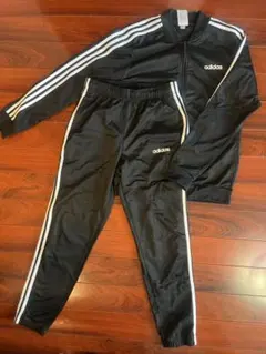 adidas ブラック ジャージセット Lサイズ