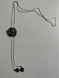 【中古品】　ネックレス　花