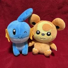 ポケモン　ぬいぐるみ　ミズゴロウ　ヒメグマ　ポケットモンスター