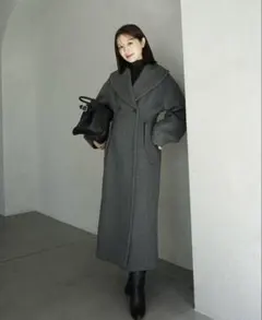 【laubeblanc】 Cape collar Narrowline coatのサムネイル