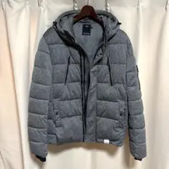 y072506 AZUL by moussy ダウンジャケット M グレー ジッのサムネイル