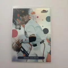 topps finest npb 2025 巨人　坂本　リフラクター　カード