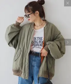 CIAOPANIC TYPY ユニセックス　2WAYボリュームスリーブ　MA-1