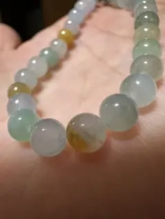 ✨✨天然翡翠 マルチカラー デザインブレスレット蝶・瓢箪✨手編み