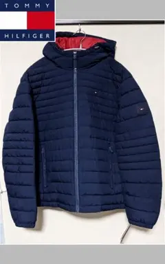 【TOMMY HILFIGER】ダウンジャケット/無地/中綿/刺繍/ロゴ/新品