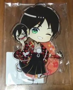 進撃の巨人　ミニキャラBIGアクリルスタンド　エレン　vasara