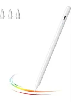 タッチペン 極細 スタイラスペン 全機種対応 iPad スマホ 高感度