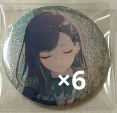 プロセカ 小豆沢こはね グリッター缶バッジ グリ缶 vol.54a 6点セット