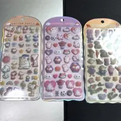 コットンパフィーシール ズートピア ベイマックス スヌーピー