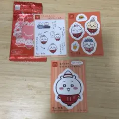 マクドナルドハッピーセット　オリジナルちいかわステッカー