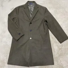 アーバンリサーチ　美品　メンズチェスターコート　カーキ　38