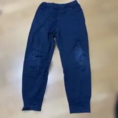 中古　UNIQLO エアリズム　長ズボン　140 ジュニア　紺②　パンツ