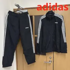 adidas トレーニングウェア　上下セット　ピステ　ウーブン素材　アディダス