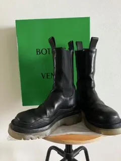 Balenciaga ブラック サイドゴアブーツ 38 バレンシアガ 箱 袋付き