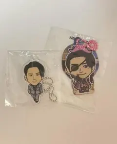 澤本夏輝 メタルキーホルダー  クリアチャーム