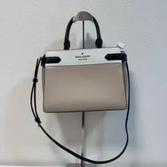 kate spade ショルダーバッグ ベージュ/ホワイト/ブラック