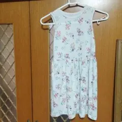 花柄ノースリーブワンピース 140