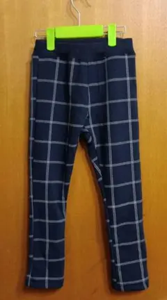 ネイビー・チェック＆ブラック・星柄ロングパンツセット