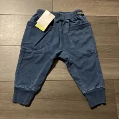 【訳あり、新品】F.O.KIDS デニム調カジュアルパンツ 80