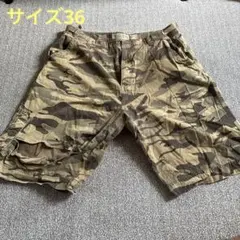 Billabong 迷彩柄 ダメージ　カーゴ　ショートパンツ　ビンテージのサムネイル