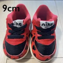NIKE ベビーシューズ　9cm てんとう虫柄　 スニーカー