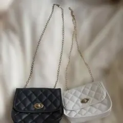 キルティングショルダーバッグセット