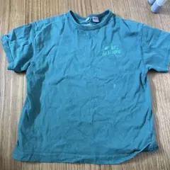 キッズ 半袖Tシャツ グリーン 110cm マーキーズ
