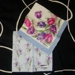 【新品未使用】renomaのハンカチ2点セット