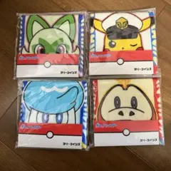ポケモン タオルハンカチ　4枚セット