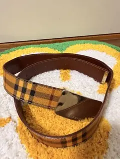 BURBERRY LEATHER BELT